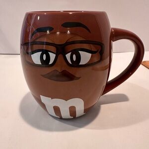 M&M World Ms Brown the original Coffee Mug 2015 Barrel Shape